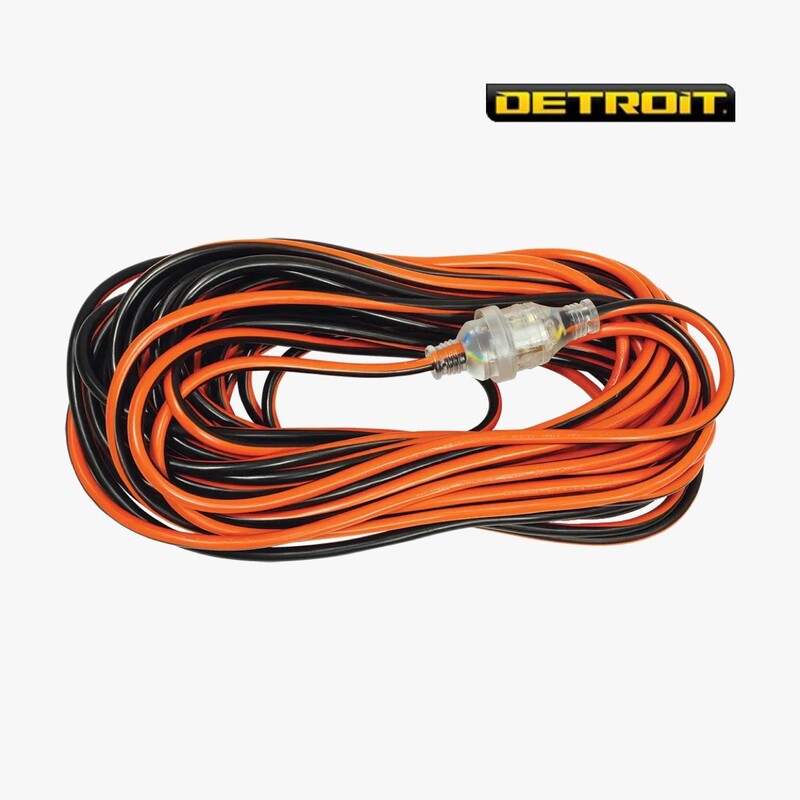 DETROIT 25m 10A Heavy Duty Extension Lead