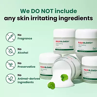 DR.G RED BLEMISH CLEAR SOOTHING CREAM