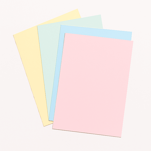 A4 Colored Copy Paper, 500 Sheets