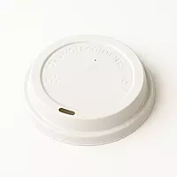 Paper Cup Lids White, 50pcs