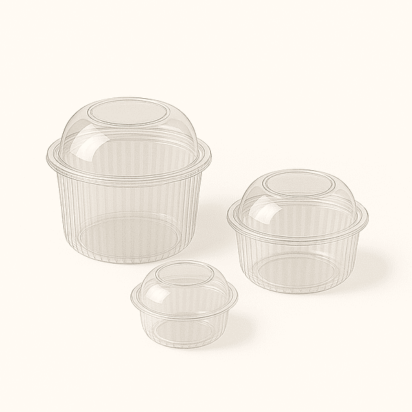 Show Bowl Dome Lid, 50pcs/unit