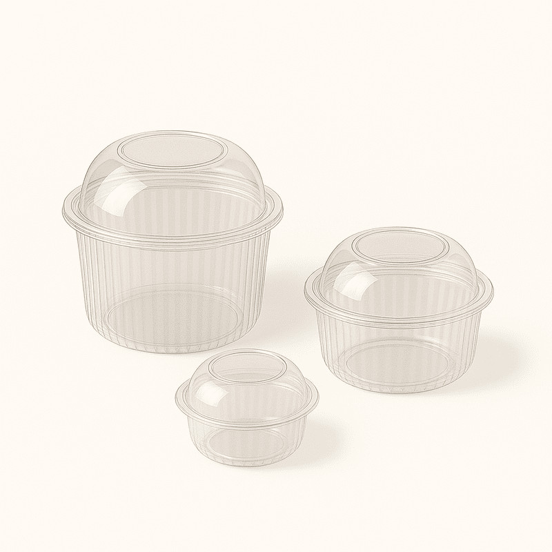 Show Bowl Dome Lid, 50pcs/unit
