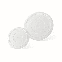 Kraft Paper Bowl PP Lids, 50pcs/unit