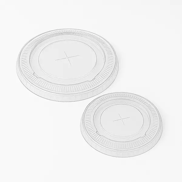 Plastic Cup Flat Lids