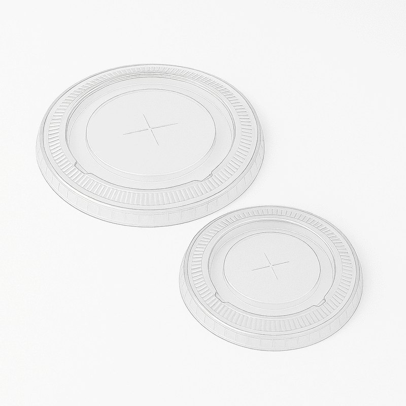 Plastic Cup Flat Lids