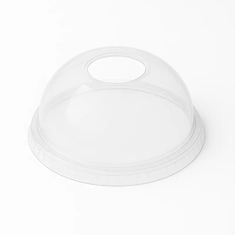 Plastic Cup Dome Lids for 12oz/16oz, 50p/unit, 20units/ctn