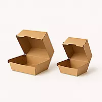Kraft Burger Box 50 pcs/unit