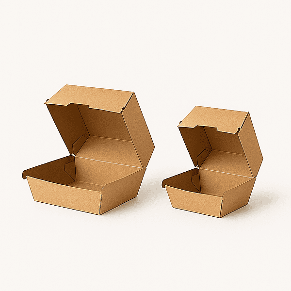 Kraft Burger Box 50 pcs/unit