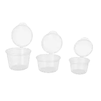 Novex Sauce Container Attached Lid, 50 pcs/unit