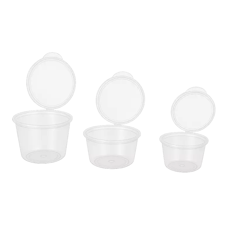 Novex Sauce Container Attached Lid, 50 pcs/unit