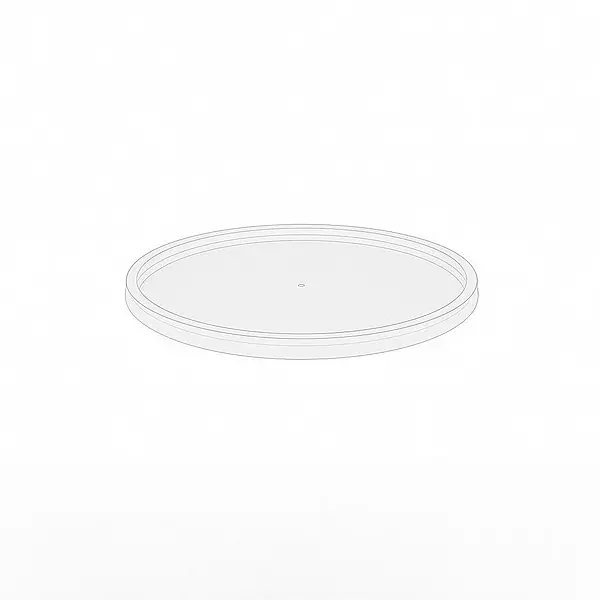 Novex Round Container Lid 280ml, 50 pcs/unit