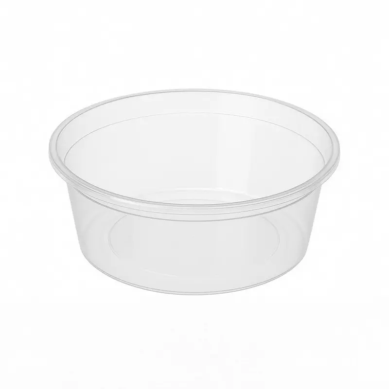Novex Round Container Clear 280ml, 50 pcs/unit