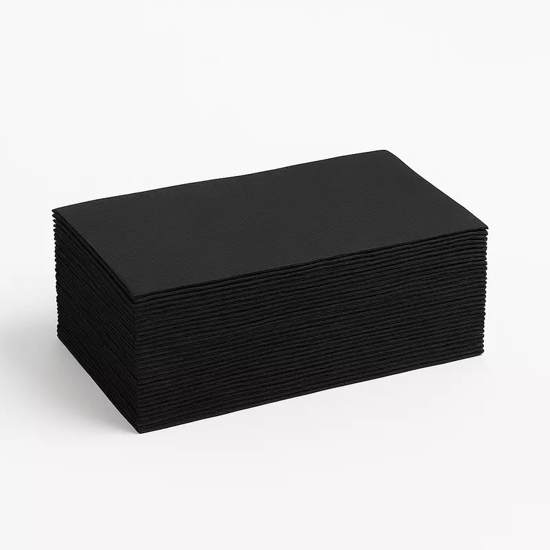 Dinner Napkin Black, 1000 Sheets/ctn (Economical)