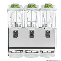 Triple Bowl Juice Dispenser - KF12L-3