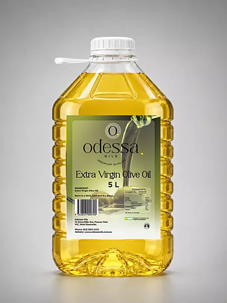 Extra Virgin Olive Oil - 5L - Bottle