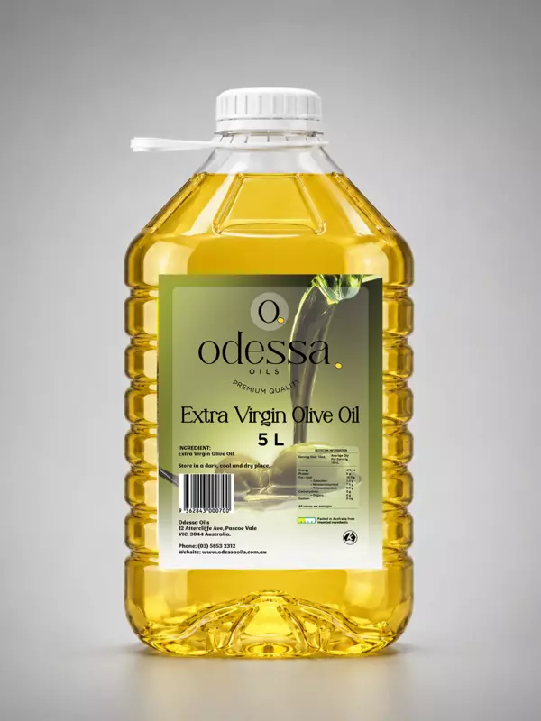 Extra Virgin Olive Oil - 5L - Bottle