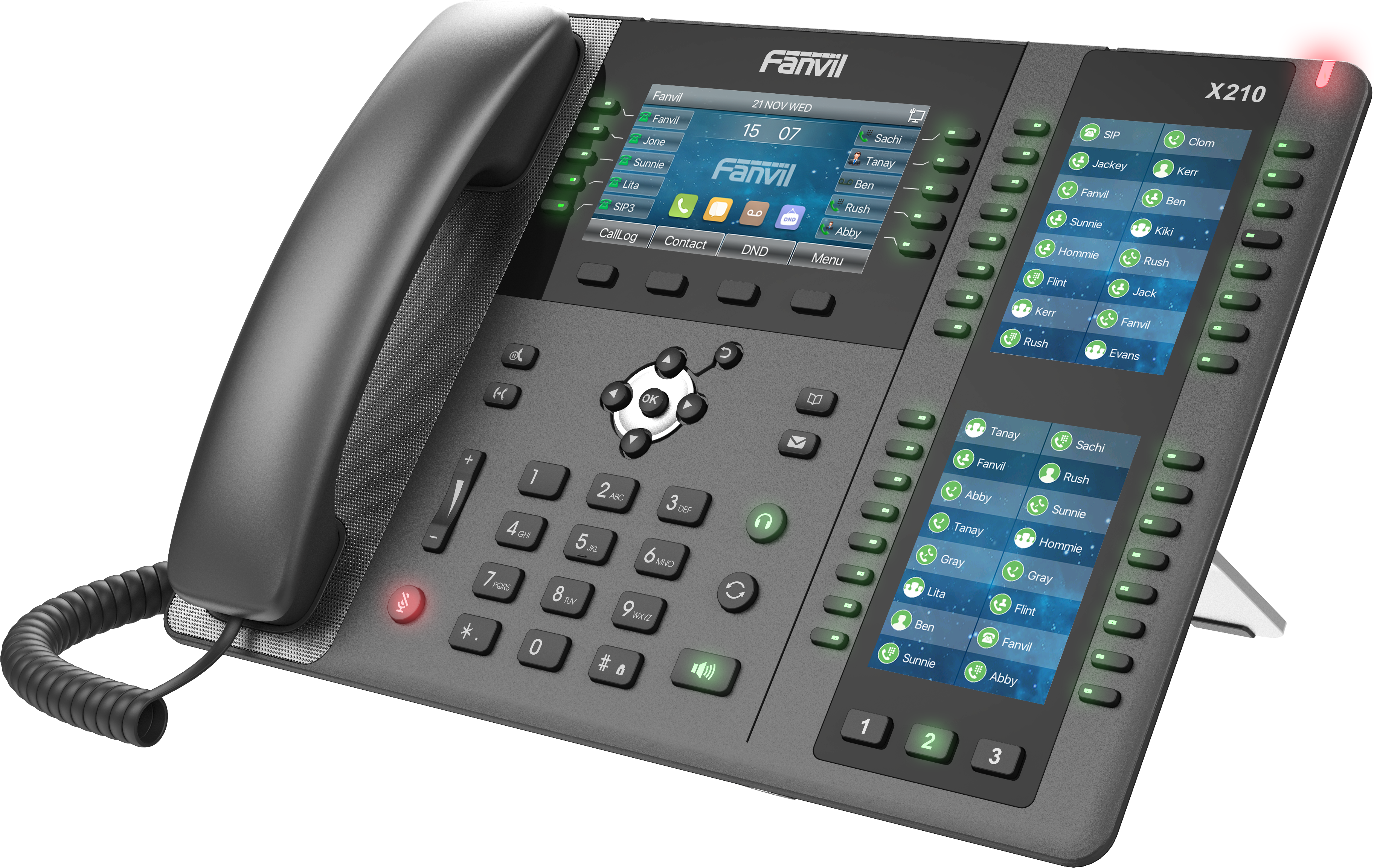 X210 Fanvil Enterprise IP Phone – Built-in Bluetooth