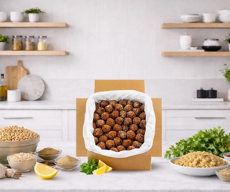 Falafel - Traditional - Pre-Cooked -100P- [Frozen]