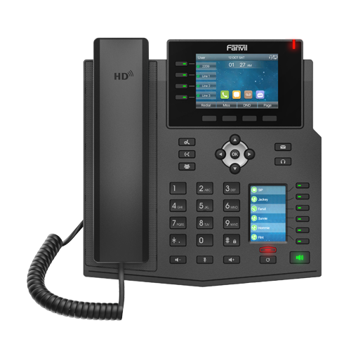 X5U Fanvil IP Phone – 2 Colour Displays