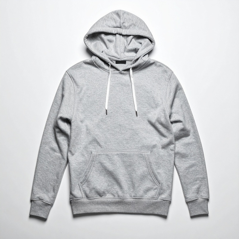 Casual Grey Hoodie