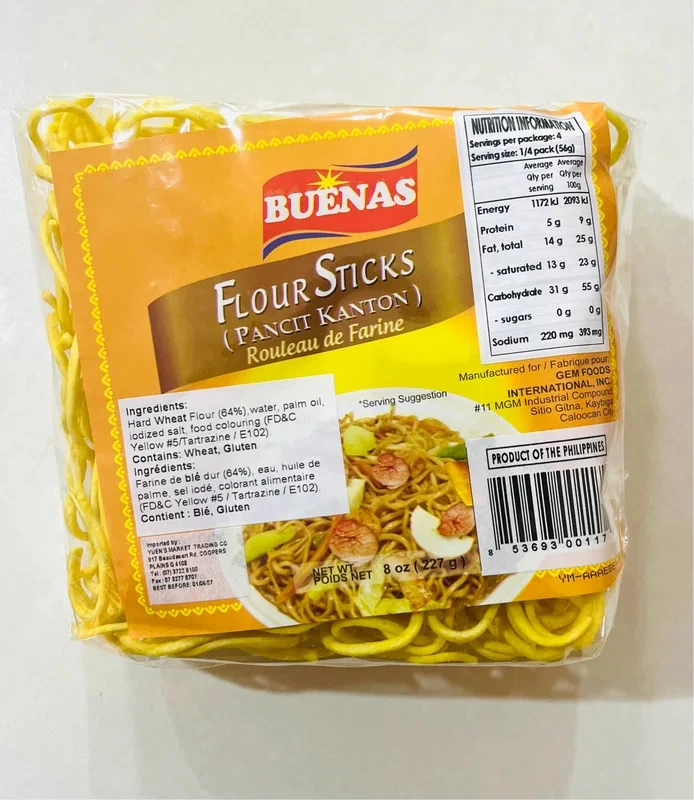Flour Stick-Pancit Canton BUENAS 227g