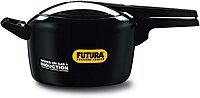 Futura Hard Anodised Induction Compatible Pressure Cooker, 5 Litre, Silver (IFP50)