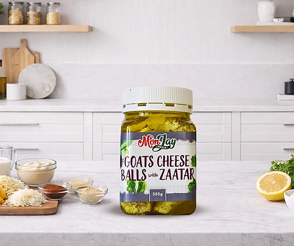 Goats Cheese Balls - Zaatar - 350G