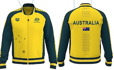 AUS TRACK JACKET GOLD (UNISEX) AUS TRACK JACKET GOLD (UNISEX)