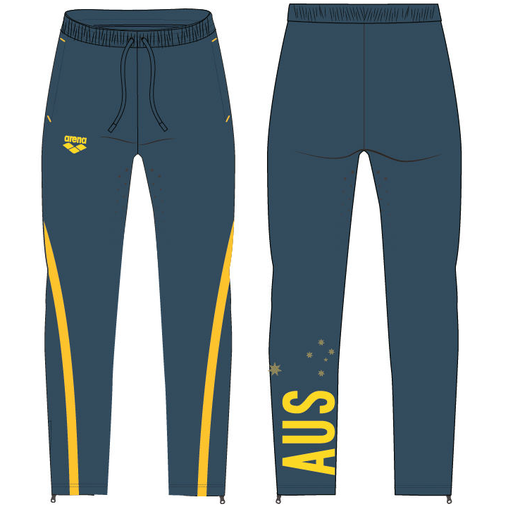 JR WARM UP PANT GREEN (UNISEX) JR WARM UP PANT GREEN (UNISEX)