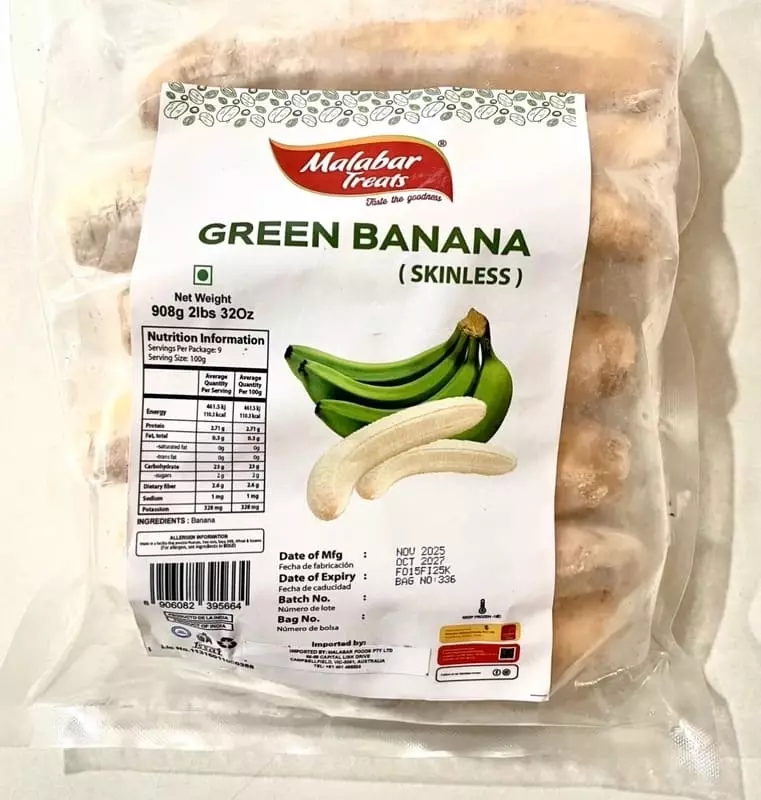 MT Green Banana Whole Skinless 908g