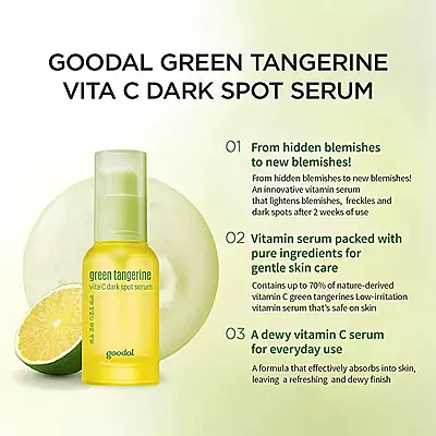 GOODAL GREEN TANGERINE VITA C DARK SPOT CARE SERUM SET