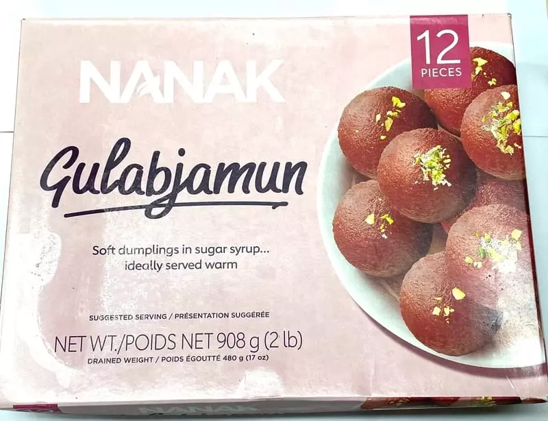 Nanak Frozen Gulab Jamun 908g