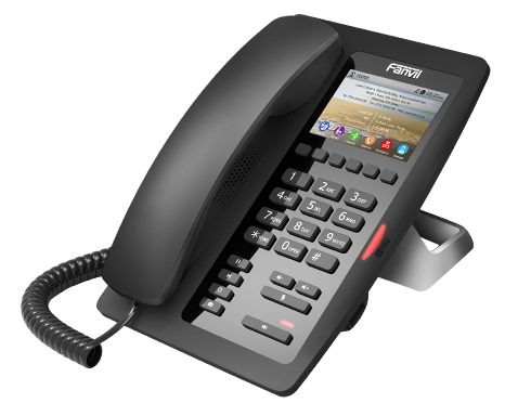 H5 – Fanvil Deluxe SIP Hotel Phone with Colour LCD Screen