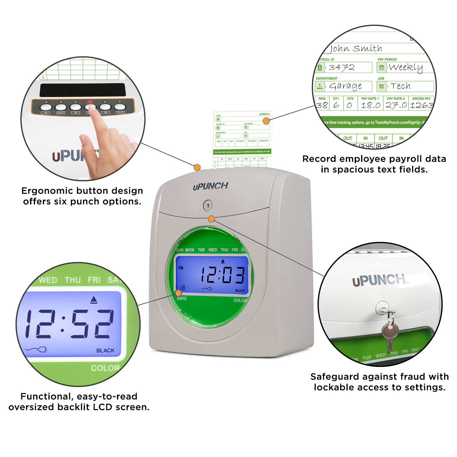 uPunch HN3000 Package