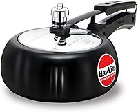 Hawkins Contura Hard Anodised Pressure Cooker 2 Litres - Black - CB20
