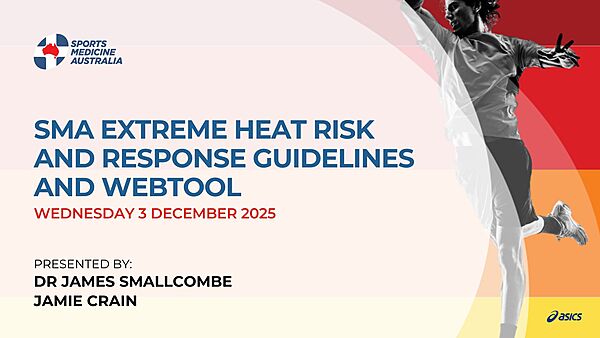 WEBINAR: SMA Extreme Heat Risk and Response Guidelines and Heat Webtool