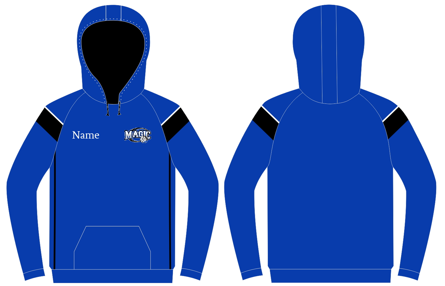 Hoodie Blue Hoodie Blue