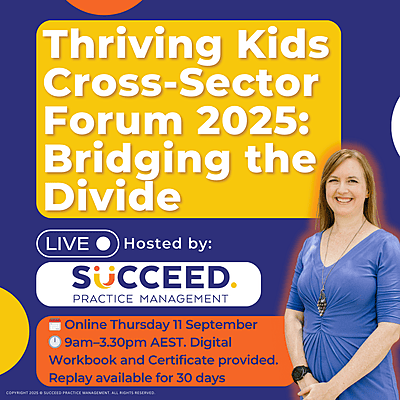 Thriving Kids Cross-Sector Forum 2025 Bridging the Divide