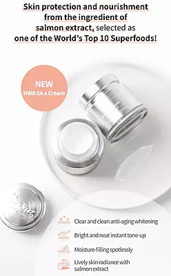 Applying Hwasa tone up cream for K-beauty glow