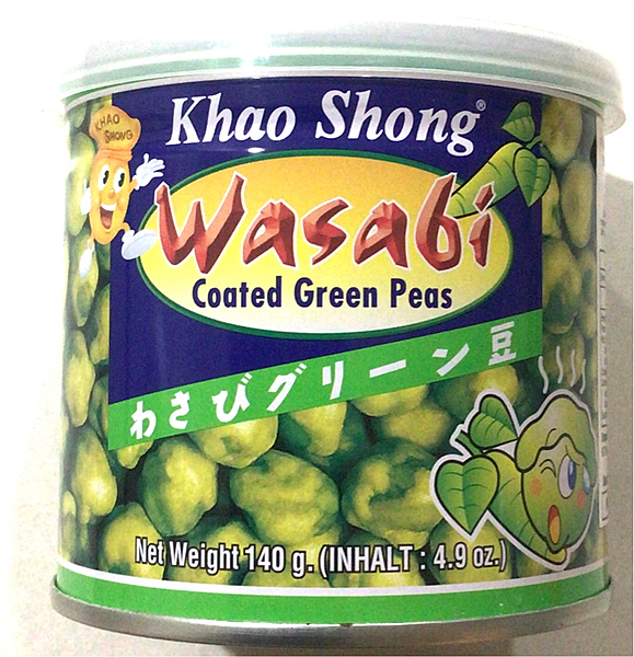 Wasabi Green Pea KHAO SHONG 140g tin