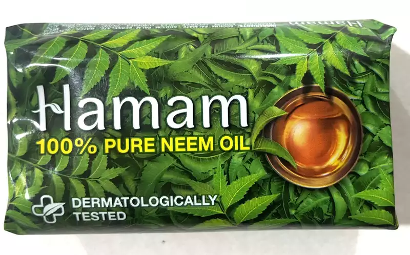 Hamam Soap(Sampoorna Snaan Neem, Tulsi, Aloevera) 100g