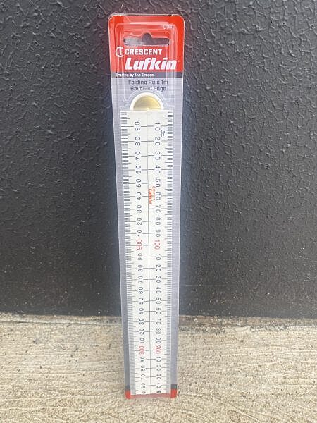 Lufkin Ruler Fold Out Metric