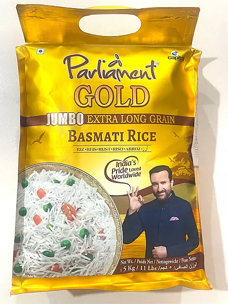 Parliament Gold Basmati Rice 5KG