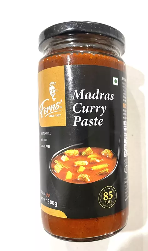 Madras curry Pst FERNS 380g