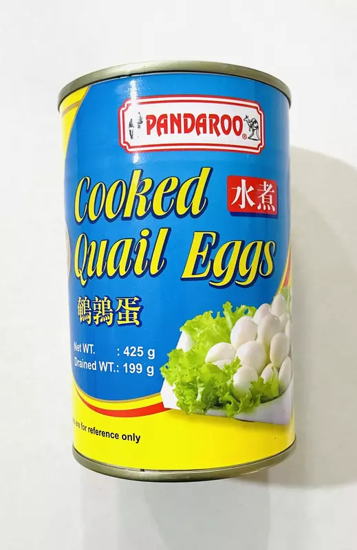 Quail Egg - Cooked PANDAROO 425g