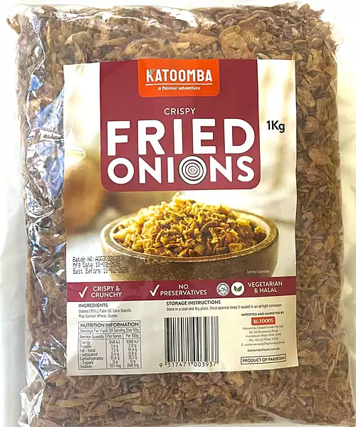 KT Fried Onion 1KG
