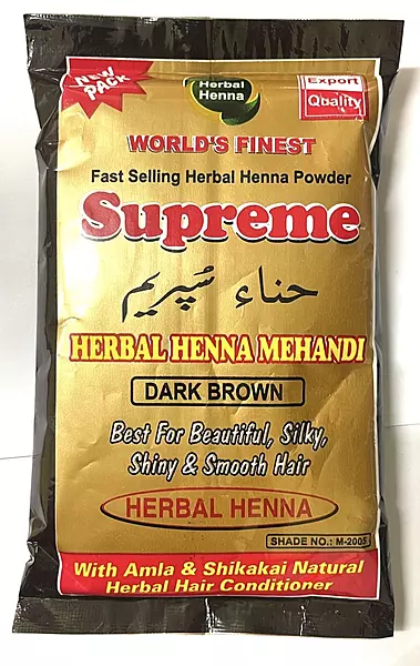 Supreme Henna Powder (dark Brown) 150g