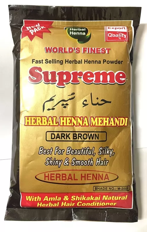 Supreme Henna Powder (dark Brown) 150g