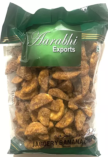 Arabhi Jaggery Banana Chips 500gm