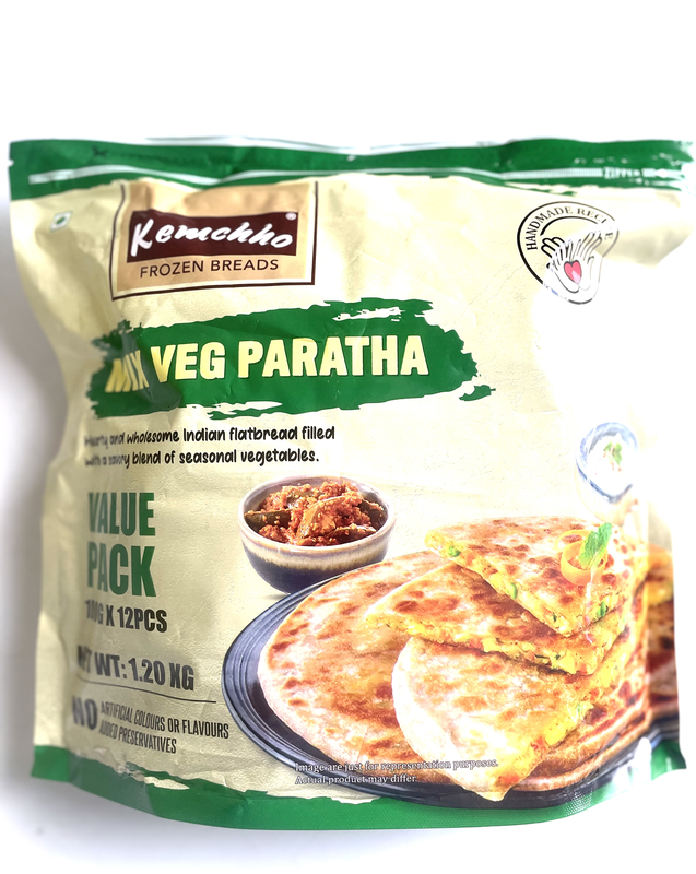 Kemchho FRZ Vp Mixveg Paratha 1.2kg